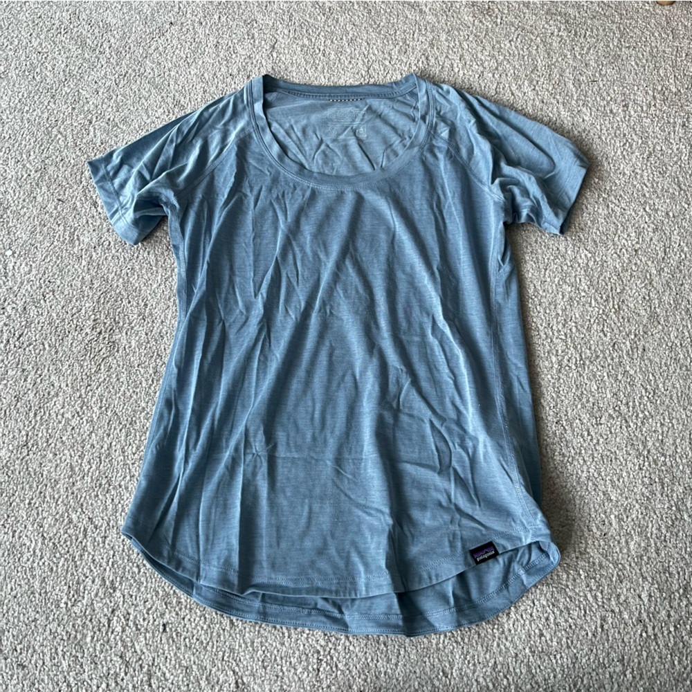Patagonia Women’s Light Blue Capilene Cool Trail Shirt